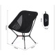 Стілець складаний ультралегкий Naturehike CNK2550JJ013 Yamami YL01, розмір М, алюміній, сірий