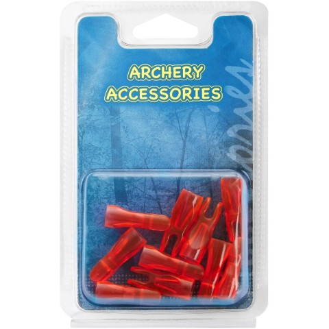 Хвостовик для стрел Man Kung AAL29-NK для алюминиевых стрел AAL29, ( 10 шт/уп) ц:красный