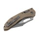Ніж Microtech Stitch Ram-Lock, fluted, Apoc, руків'я G10 tan