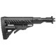 Приклад телескопічний Fab Defence M4 з амортизатором для 