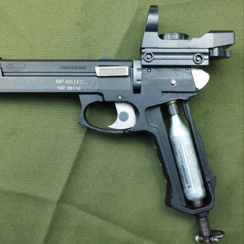 Пістолет пневматичний Baikal МР-651КС бу