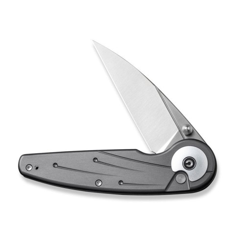 Ніж складаний туристичний Civivi Starflare, (8.4 см) Nitro-V / Aluminum сірий