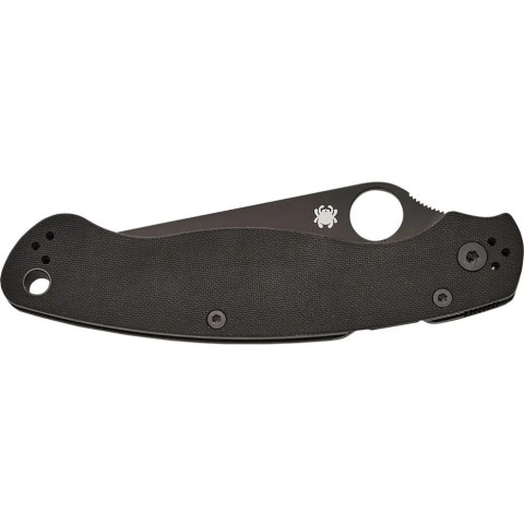 Ніж Spyderco Military 2 Black Blade, CPM S30V, G-10 black