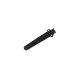 Клипса для ножей Benchmade, 2 винта, deep carry, черная