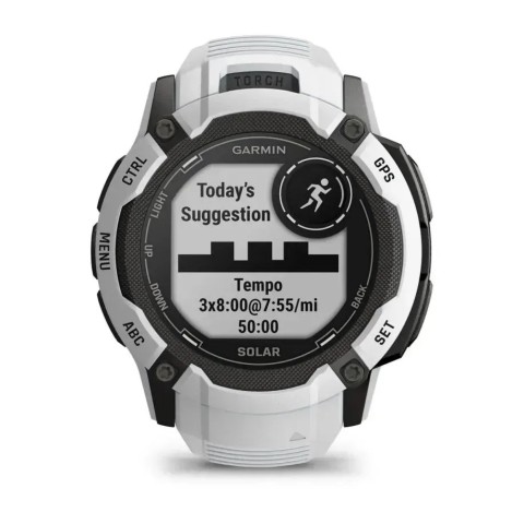 Смарт-годинник Garmin Instinct 2X Solar білий