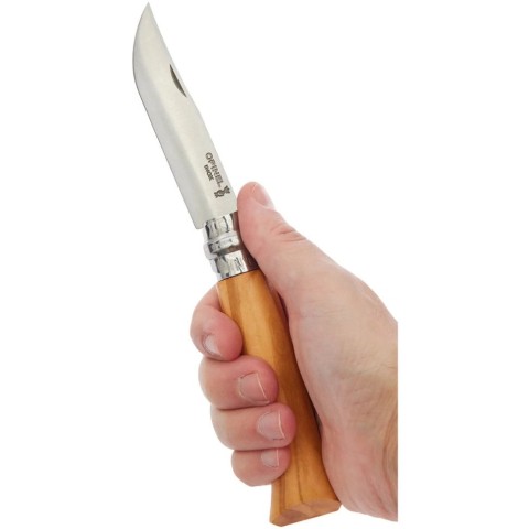 Ніж Opinel №9 VRI, олива, упаковка