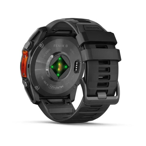 Garmin Fenix 8 AMOLED (51 мм) сланцево-серый/чёрный