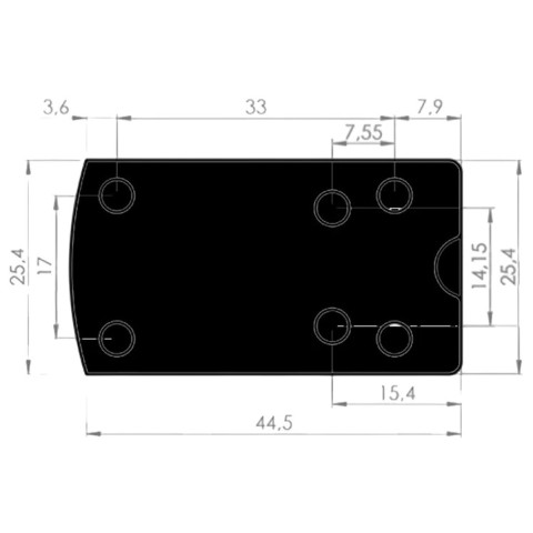 Коліматорний приціл KONUS FISSION-MR Multi-reticle