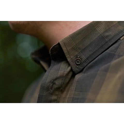 Рубашкa Harkila Akkan L/S L Зелёный/Коричневый