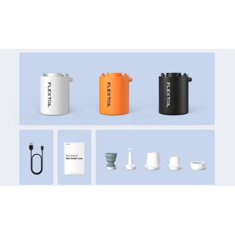 Насос кемпінговий Flextail Tiny Pump, чорний