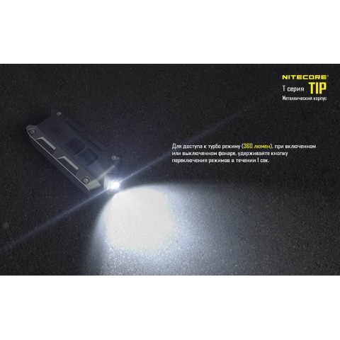 Фонарь Nitecore TIP красный