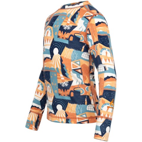 Термобілизна Frontier Kinkajou Fun Merino Kids 140 cm Multicolor