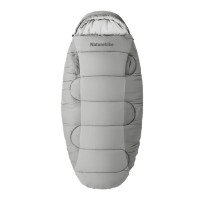 Спальний мішок овальний Naturehike PS200 CNK2350WS026, сірий