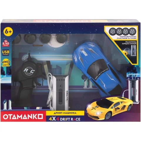 Машинка OTAMANKO Дрифт-машинка 4x4 Drift Race синий