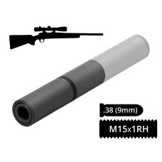 Інтегрована задня частина AFTactical L100 для глушників S44/S441 серії, .38 (9мм), 15x1 Rh