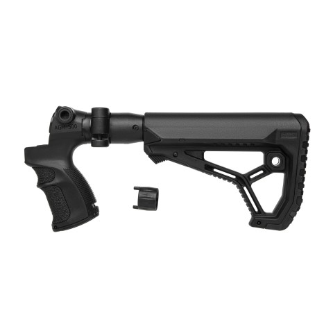 Приклад складной с пистолетной рукояткой FAB для Mossberg 500, черный (Mil-Spec)