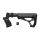 Приклад складной с пистолетной рукояткой FAB для Mossberg 500, черный (Mil-Spec)
