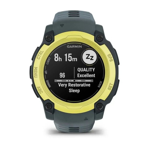 Смарт-годинник Garmin Instinct E (40 мм) лайм/сутінковий