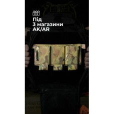 Підсумок для магазинів “Трискель” (3 магазини | Велкро | Мультикам неоригінальний) ТМ Балістика
