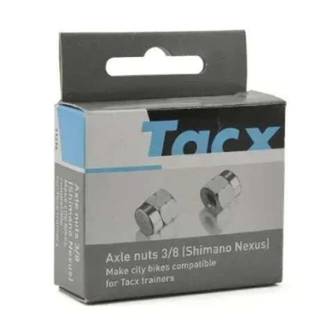 Tacx гайки для осі 3/8 Shimano Nexus