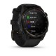 Смарт-годинник Garmin Descent Mk3i (43 мм) карбоново-сірий DLC титановий з чорним силіконовим ремінцем і Descent T2 Transceiver