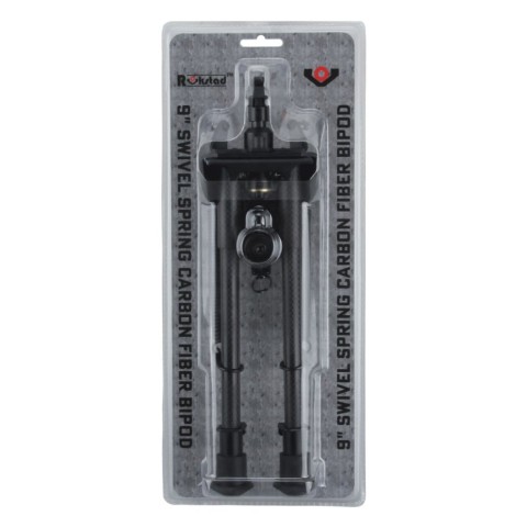 Сошки Vector Optics 230-345 мм Карбонове волокно, підпружинені з ричагом