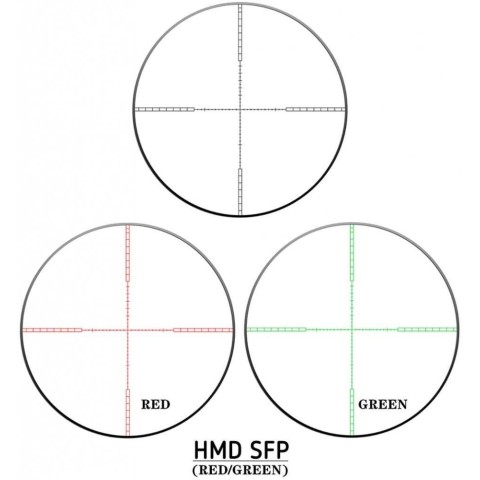 Оптичний приціл Discovery Optics VT-R 3-12X40 AOE HMD SFP IR-MIL (25,4 мм підсвічування)