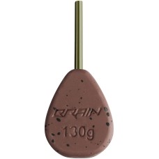 Грузило Brain In-Line Flat Lead 30g 2шт/уп brown