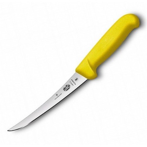 Кухонний ніж Victorinox Fibrox Boning Flex лезо 15см з жовт. ручкою
