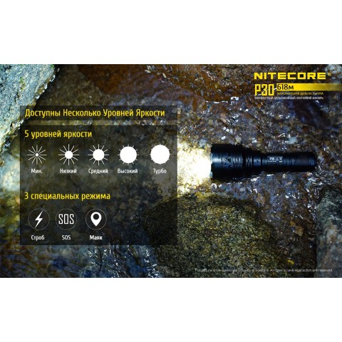 Фонарь Nitecore P30