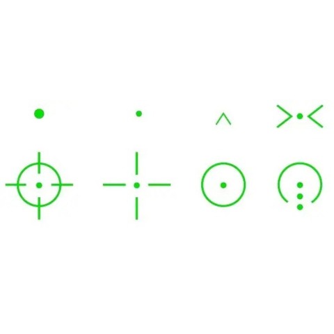 Приціл коліматорний Vector Optics SRD 1x27х39 EIGHT-RETICLE Red & Green Illum.