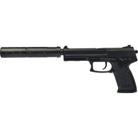 Пистолет страйкбольный ASG MK23 Gas 6 мм black