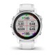 Смарт-годинник Garmin fenix 6S білий з білим ремінцем