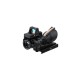 Комплект TRIJICON прицел ACOG 4x32 BAC и прицел коллиматорный RMR 3.25 МОА Gray