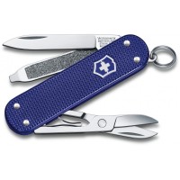 Ніж Victorinox Classic SD Alox Colors Night Dive 58мм,5функ,ріфл.син