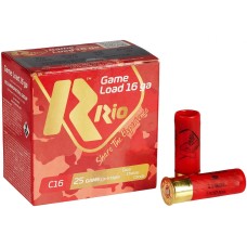 Патрон RIO Game Load C16  кал. 16/70 дробь №4 (3.25 мм) навеска 28 г