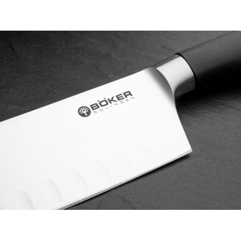Кухонный нож-сантоку с воздушными карманами Boker Core Professional