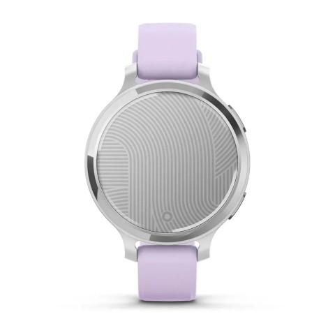 Смарт-часы Garmin Lily 2 Active серебристые с силиконовым ремешком цвета фиолетовый жасмин