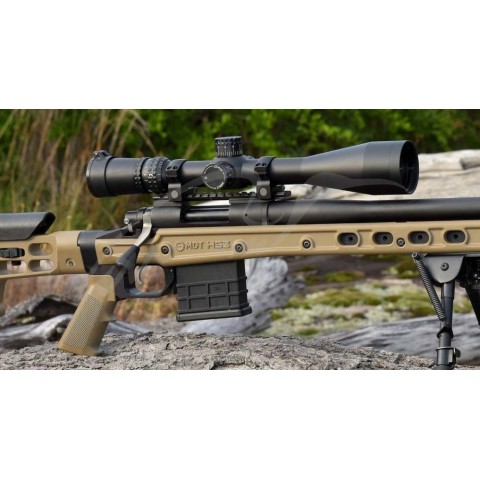 Ложа MDT HS3 для карабіна Howa 1500/Weatherby Vanguard Short Action. Матеріал - алюміній. Колір - пісочний