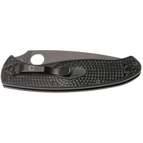 Нож Spyderco Resilience Black Blade