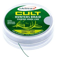 Поводковый материал Climax Cult Hunter's Braid 30lb 20m ц:camou