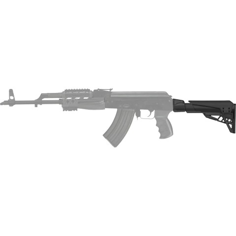 Приклад ATI Strikeforce Elite для штамп. АК,рег.в 6-ти поз.приклад. со щекой, ал