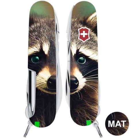 Ніж Victorinox Deluxe Tinker Animal 91мм,17функ ,Єнот