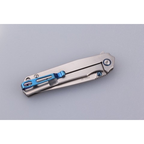 Ніж складаний туристичний Ruike P801-SF, (8.6 см) 14C28N / 3cr14n сірий