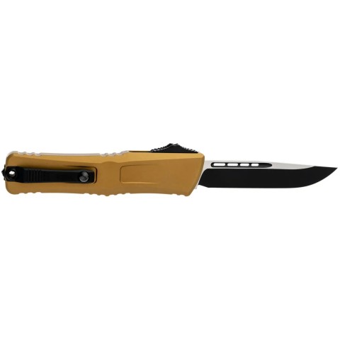 Нож Microtech Combat Troodon Gen 3 Single Edge Black Blade ц:tan