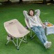 Стілець складаний Naturehike Stellaluna T04 CNK2550JJ022, вуглецева сталь, чорний