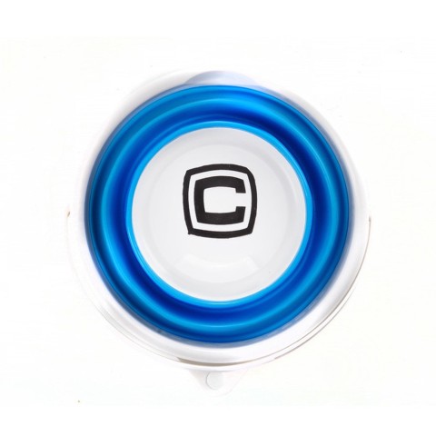 Відро складане силіконове СИЛА 5 л blue