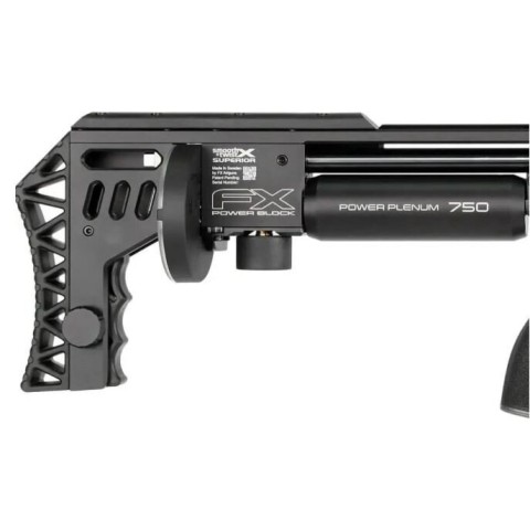 Пневматична редукторна гвинтівка FX Airgun M4 STD Black .177 кал