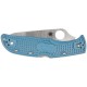 Ніж Spyderco Endela, K390, серрейтор blue