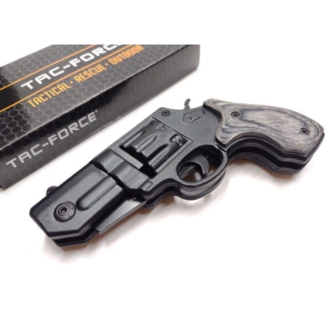 Нож Tac-Force с рукоятью в виде пистолета